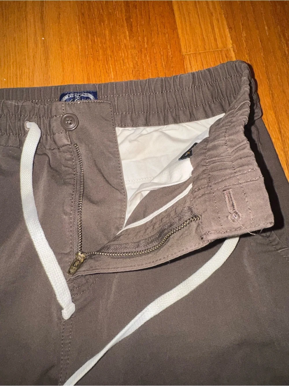 J.Crew Unisex Brown Casual Elastic-Waist Summer Pants Size XS